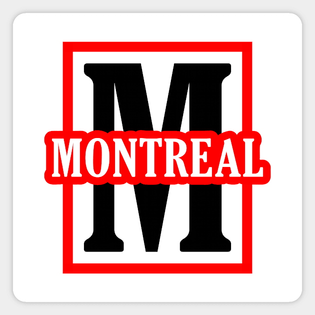 Montreal Magnet by colorsplash